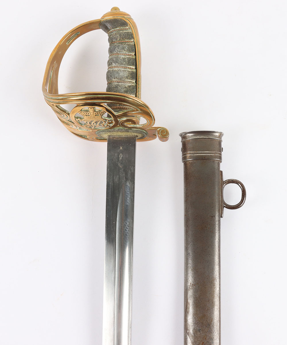 #602 – 1889 Pattern Staff Sergeants Sword for the Royal Army Medical Corps