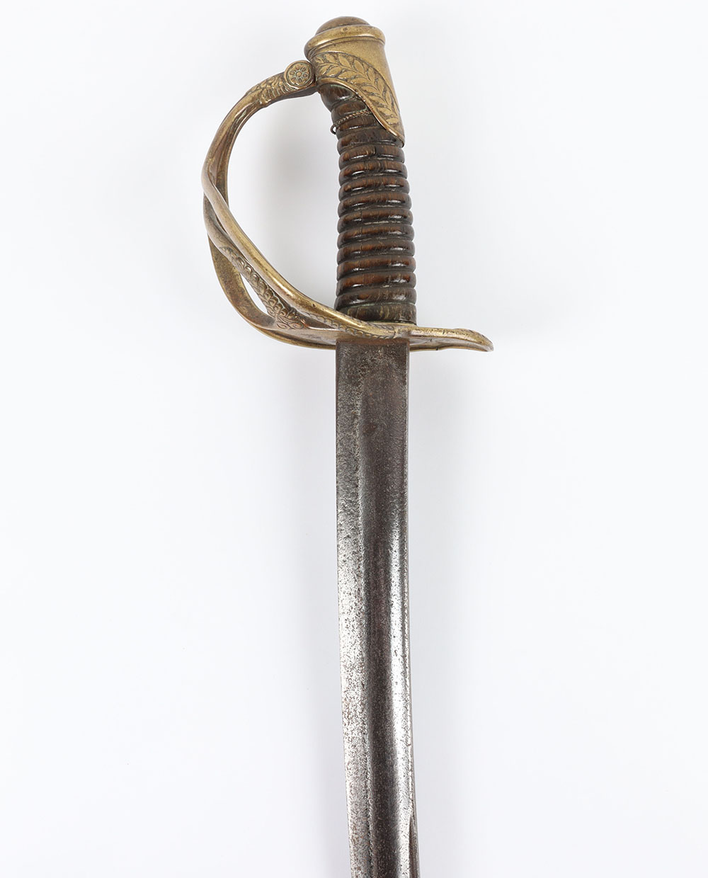 #604 – French Made Cavalry Troopers Sword Possibly for the Confederate Army in American Civil War,