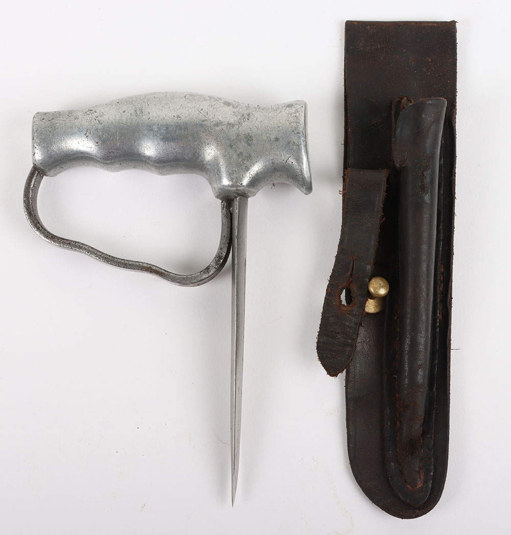 #613 – WW1 British Officers Robbins Dudley Push Dagger