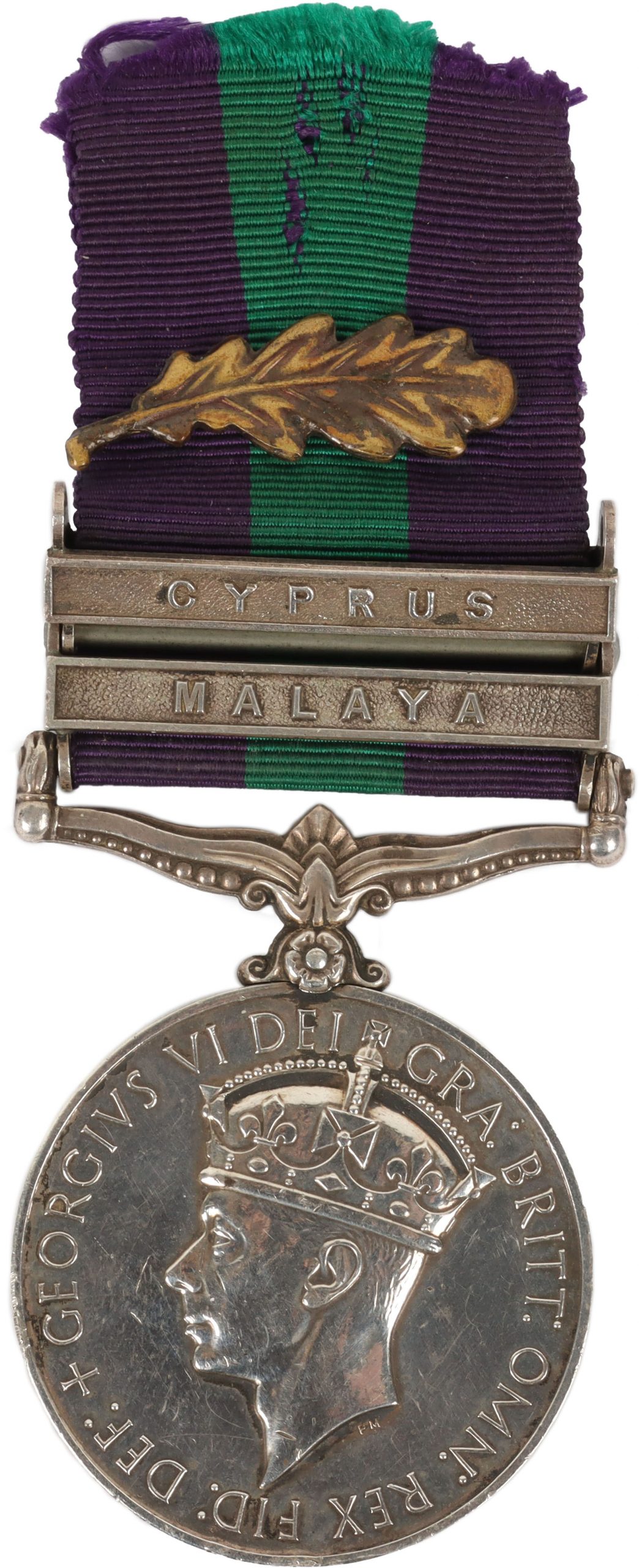 #64 – General Service Medal to a Sergeant in the Gordon Highlanders Mentioned in Despatches for the Malayan Emergency