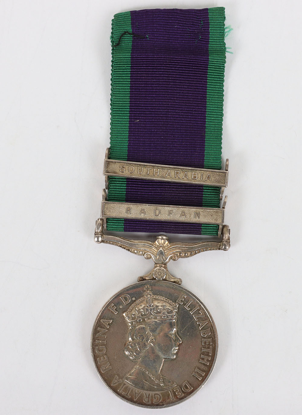 #74 – EIIR General Service Medal to a Lieutenant in the Royal Marines