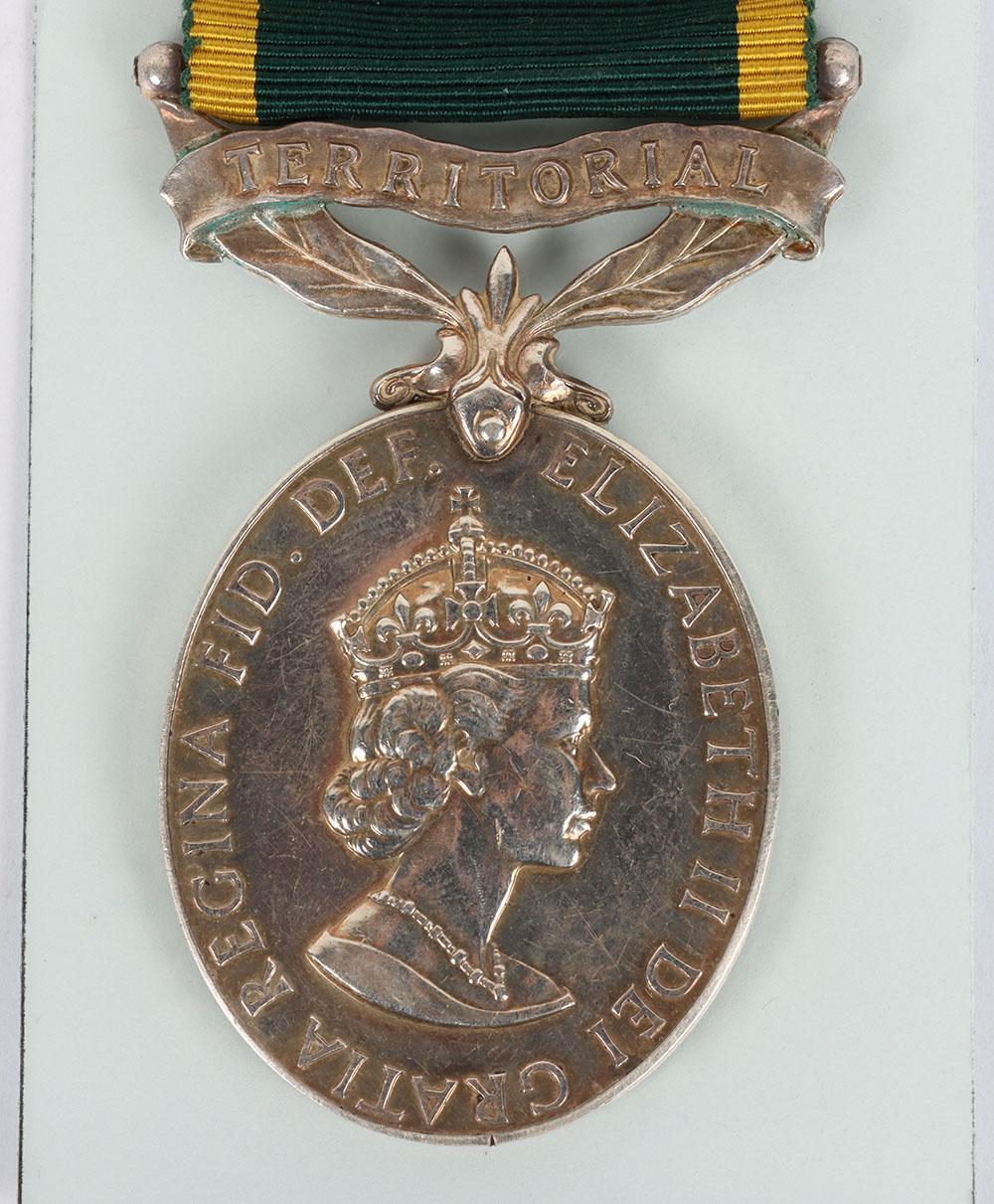 #76 – A Scarce EIIR Efficiency Medal to the Ayrshire Yeomanry