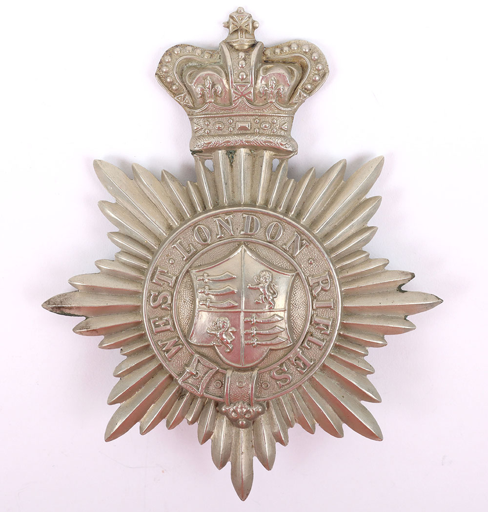 #84 – Victorian West London Rifles Shako Plate