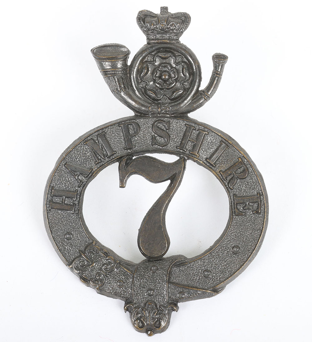 #94 – Victorian 7th (Fareham) Battalion Hampshire Rifle Volunteers Other Ranks Glengarry Badge