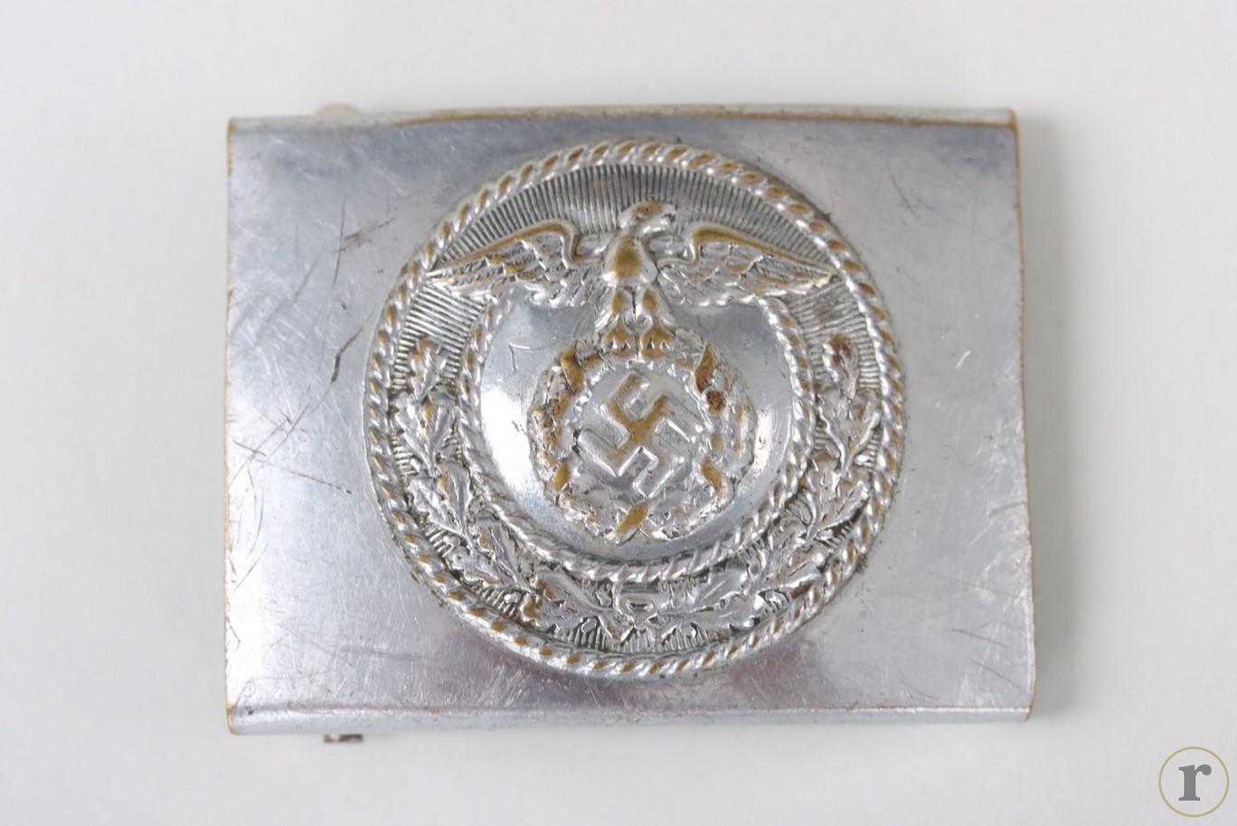 #72-111 – SA buckle (EM/NCO) – Paul Cramer marked RZM 72