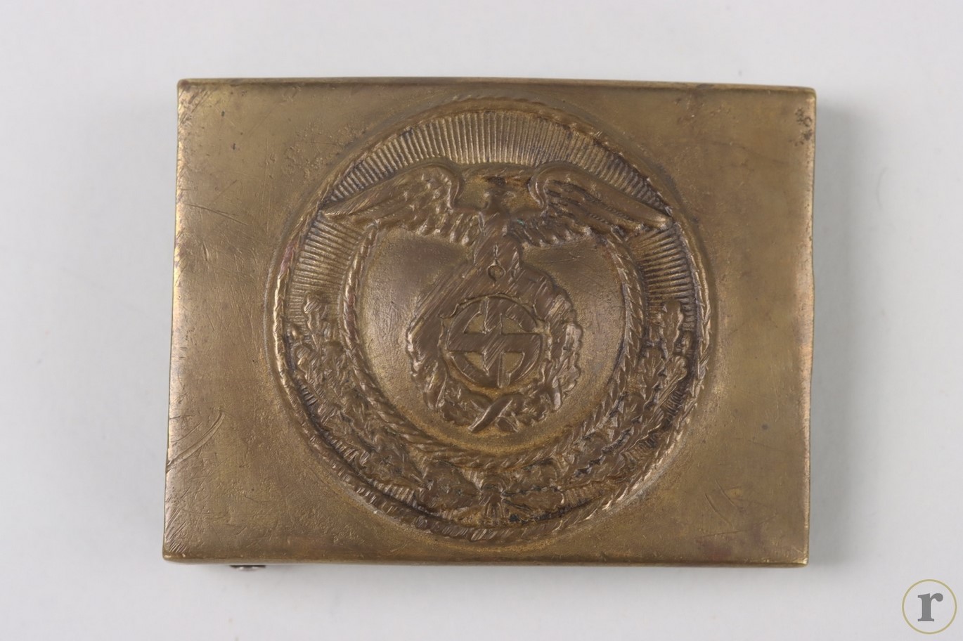 #72-119 – SA buckle (EM/NCO) – S&L marked RZM UE 82