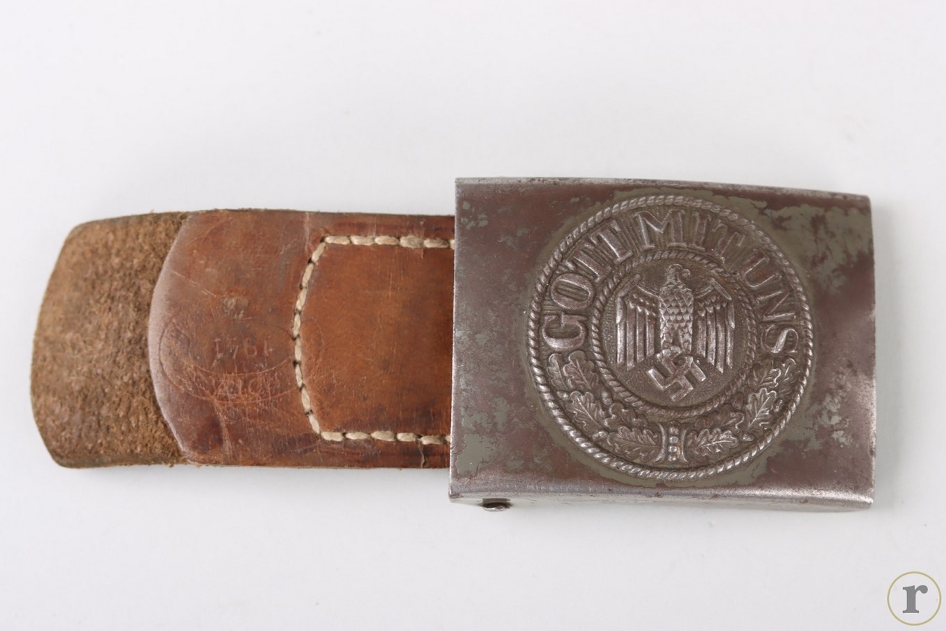 #72-014 – Heer field buckle ‘Gott mit uns’ (EM/NCO) – C.W.Motz