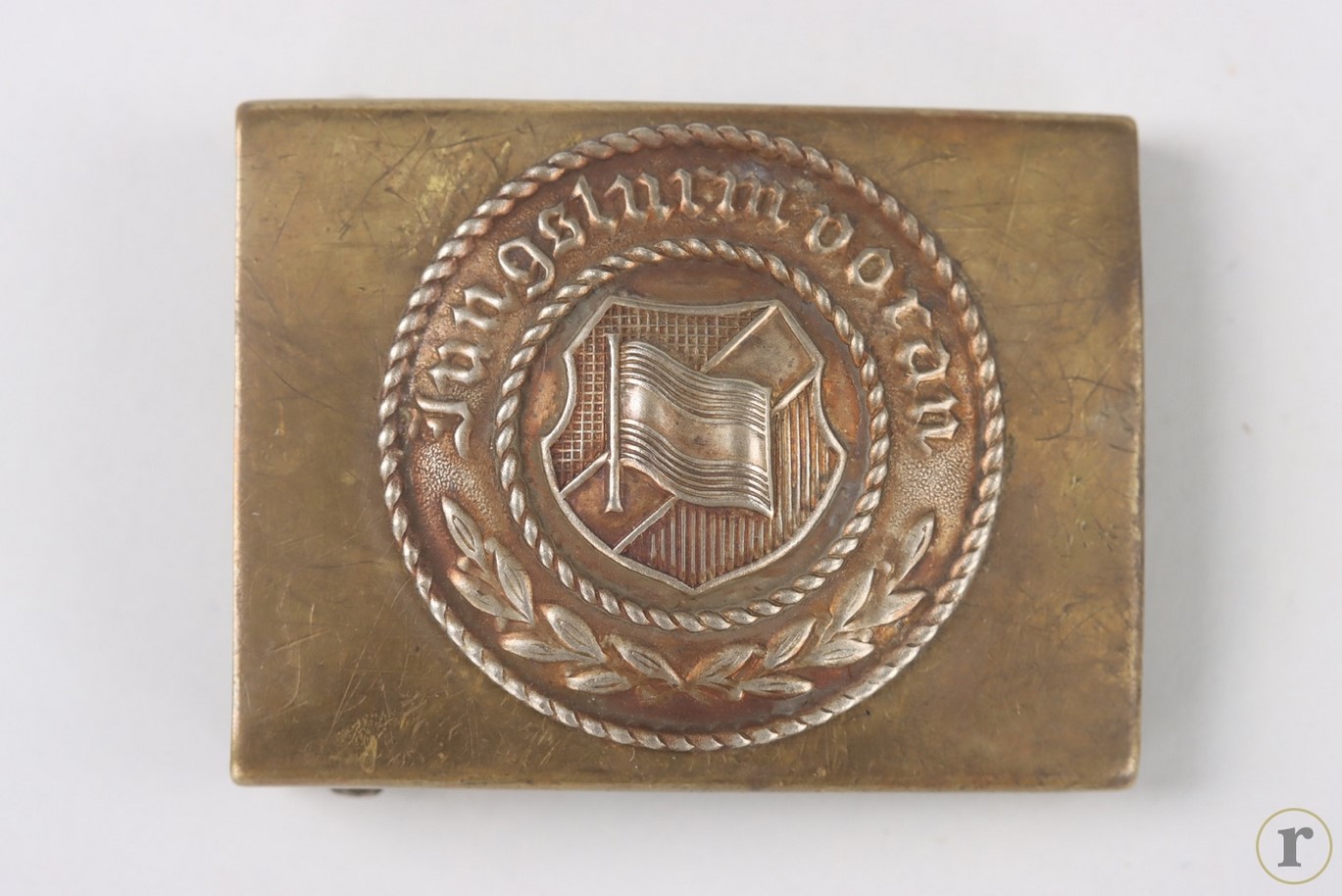 #72-199 – Reichsbanner (youth) buckle ‘Jungsturm voran’