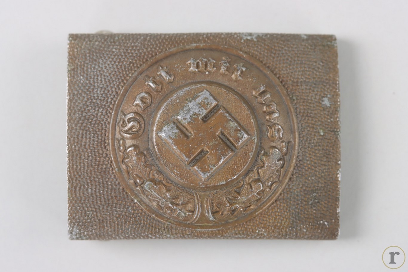 #72-230 – Water protection police buckle ‘Gott mit uns’ (EM/NCO) – Overhoff & Cie