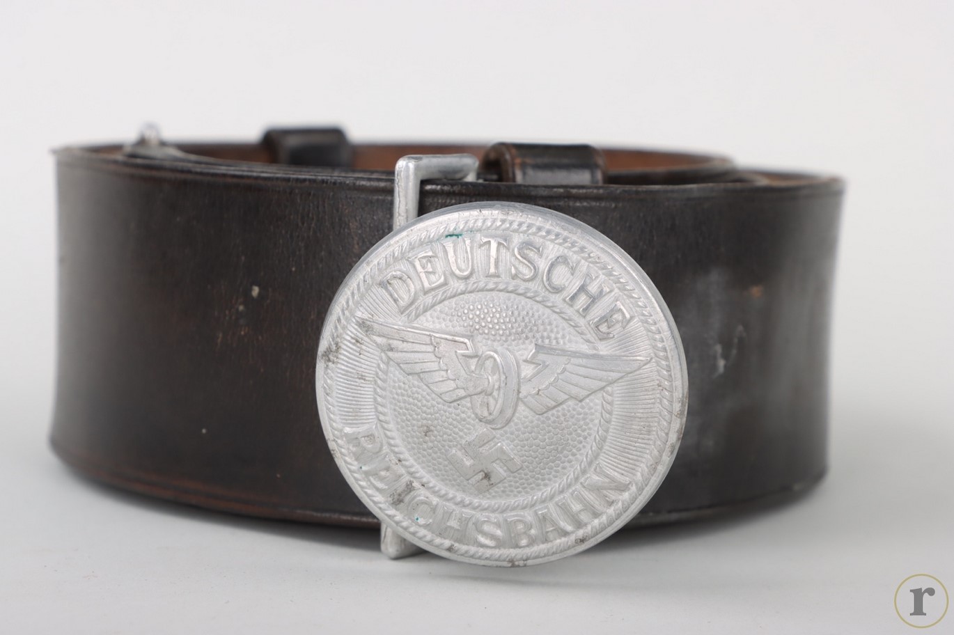 #72-236 – Deutsche Reichsbahn officer’s belt and buckle – A