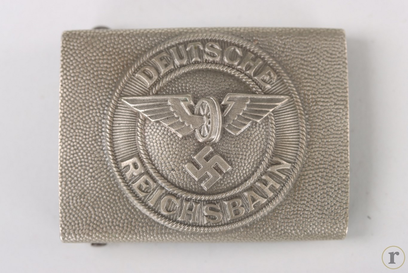 #72-237 – Bahnschutz/Bahnpolizei buckle ‘Deutsche Reichsbahn’ (EM/NCO) – Assmann