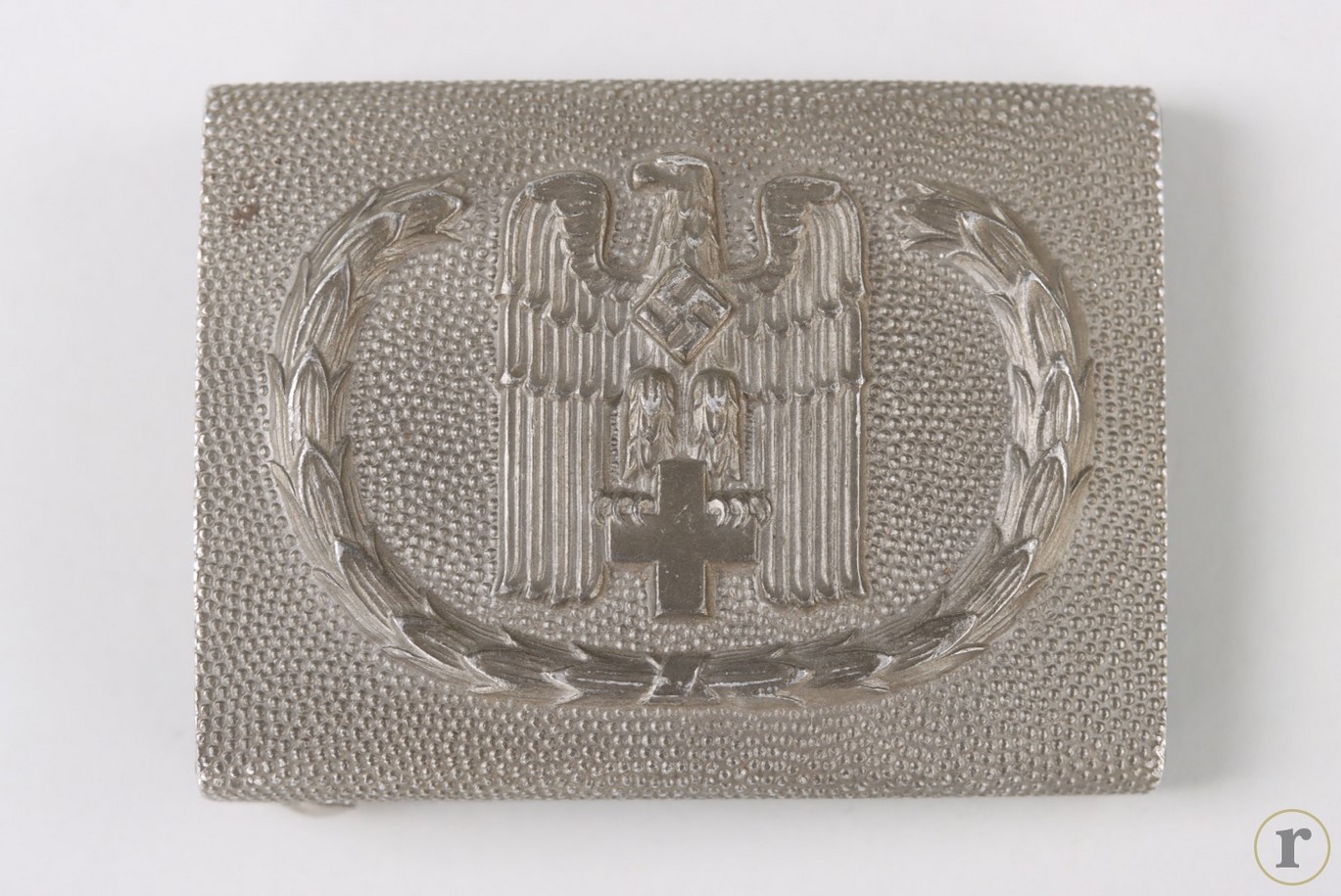 #72-244 – DRK buckle, 2nd pattern (with eagle) (EM/NCO) – Overhoff & Cie