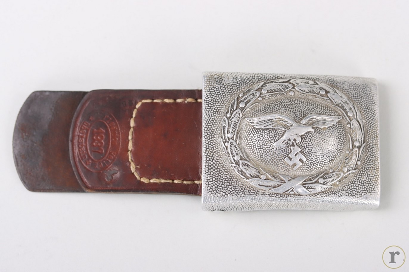 #72-042 – Luftwaffe field buckle (EM/NCO) – Friedrich Keller