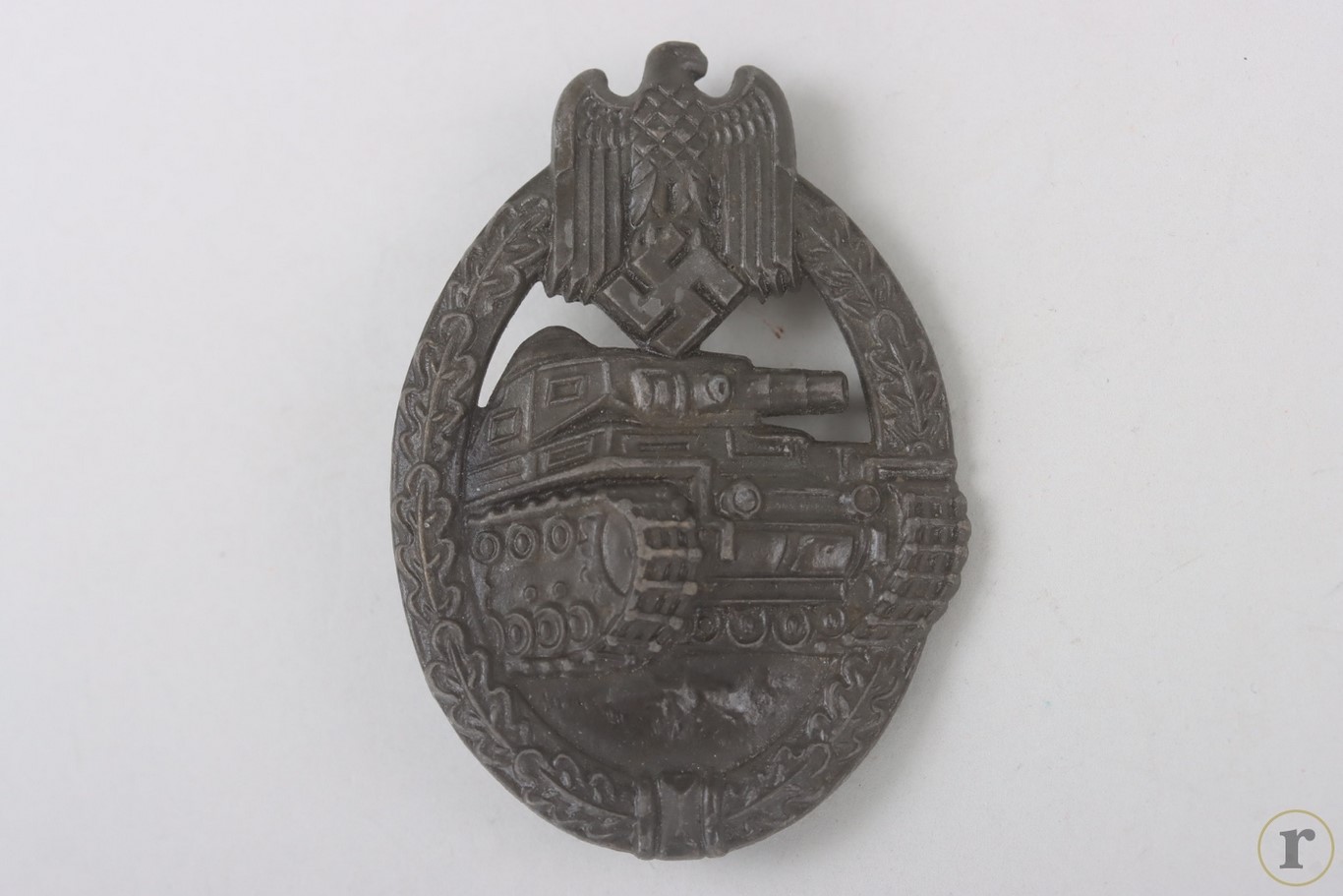 #73-1326 – Tank Assault Badge in Bronze ‘Fo’