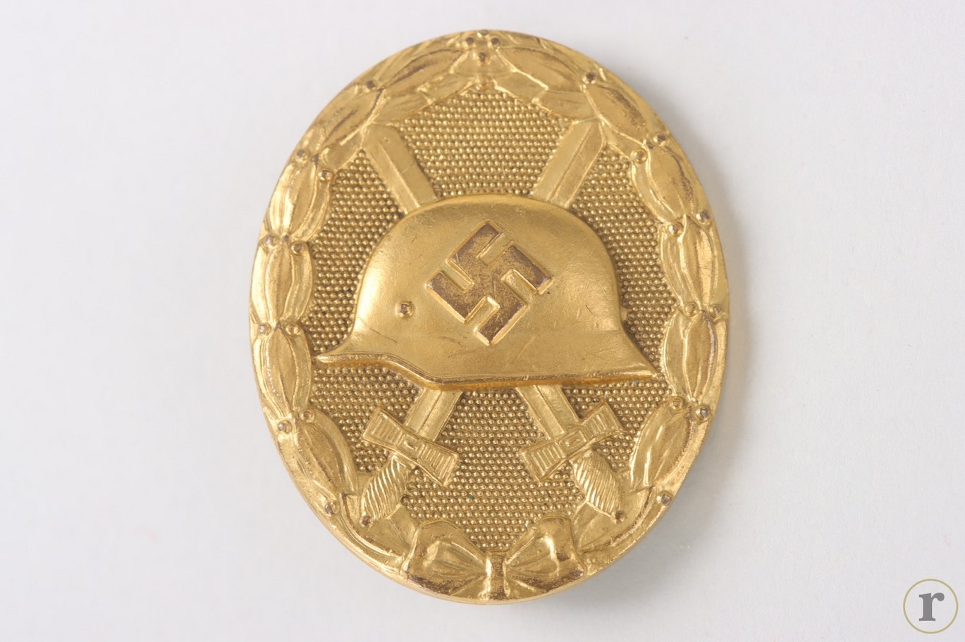 #73-1413 – Wound Badge in Gold, 2nd Pattern ’30’