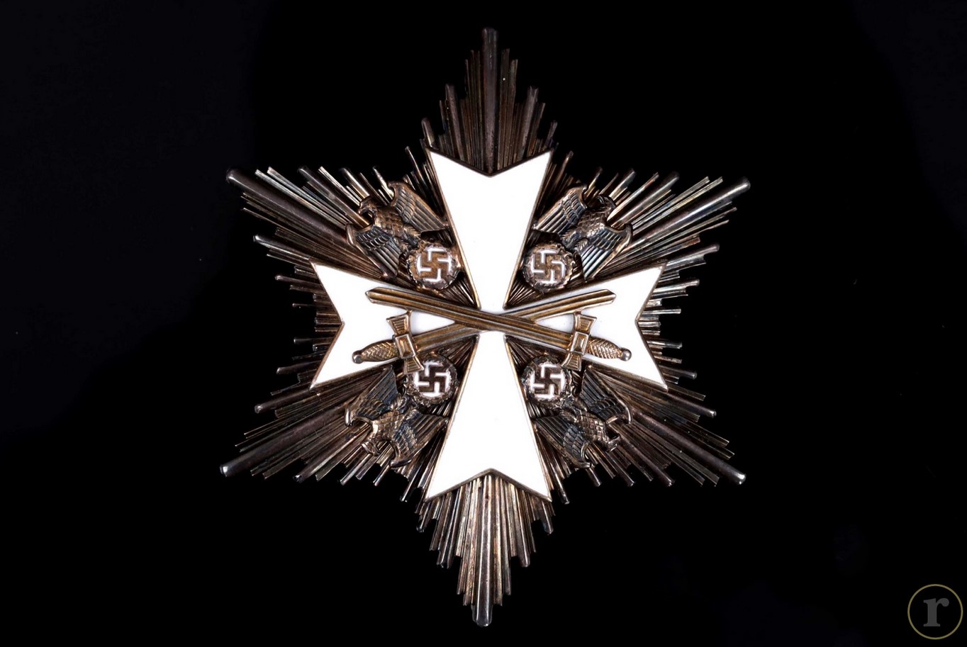 #73-1448 – Order of the German Eagle, Breast Star with Swords – 21