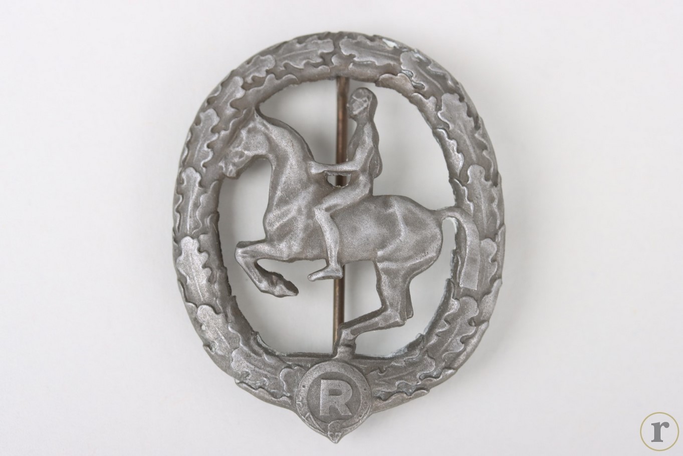 #73-1484 – German Horseman’s Badge 3rd Class in Bronze – Lauer