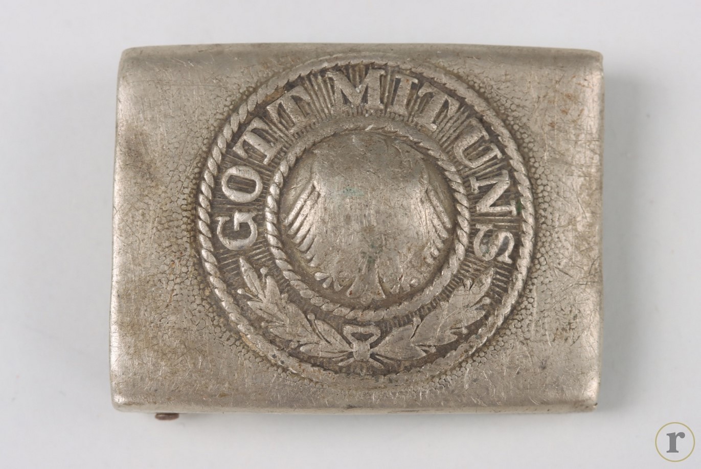 #72-001 – Reichswehr Reichsheer buckle ‘Gott mit uns’ (EM/NCO)