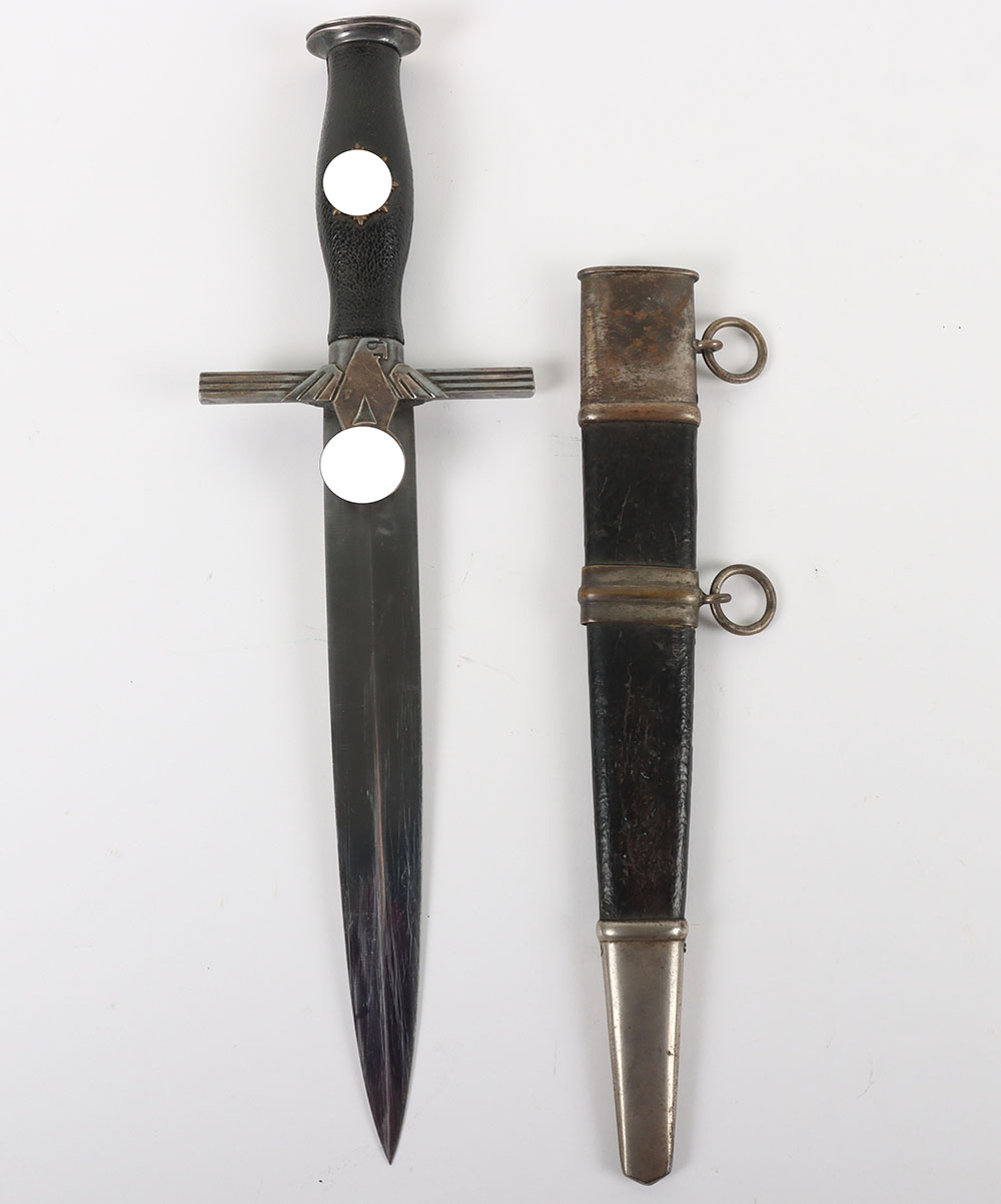 #118 – Scarce 2nd Model RLB (Reichsluftschutzbund) Officers Dress Dagger