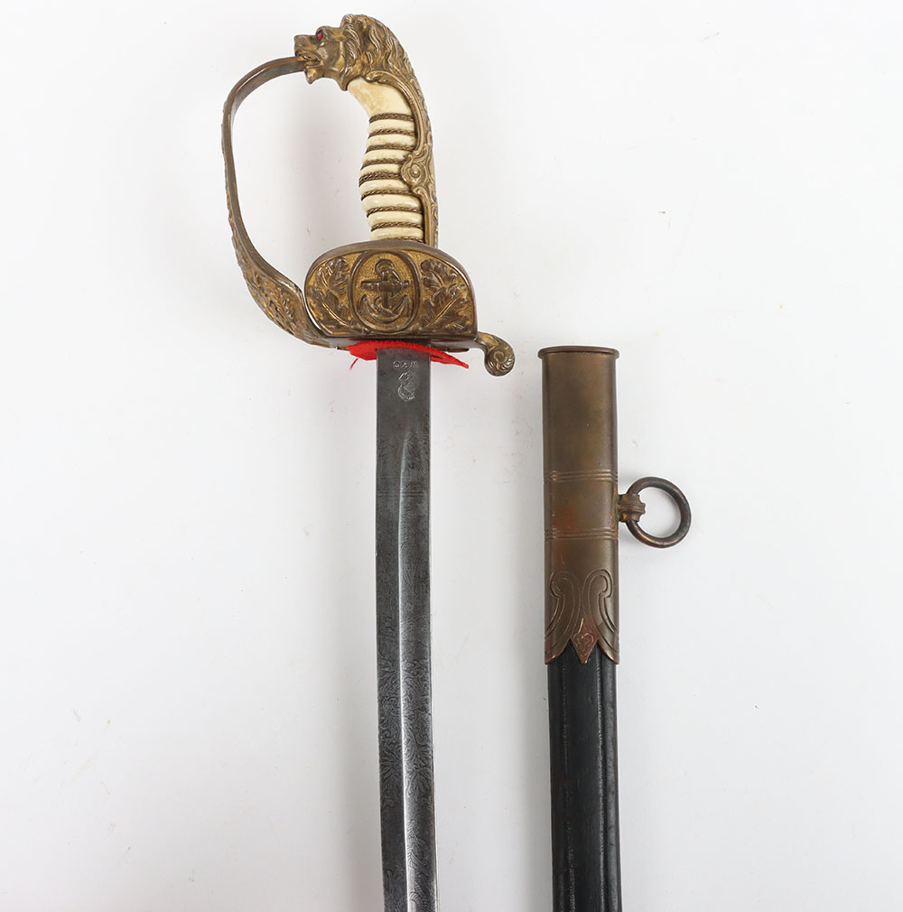 #136 – WW2 German Naval Officers Sword by WKC