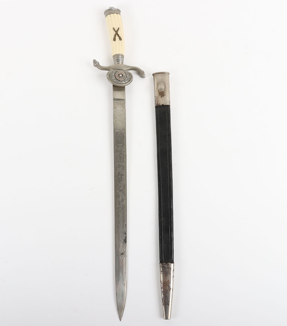 #153 – Third Reich Shooting Association (Deutscher Schutzen-Verband) Dagger by Alcoso, Solingen