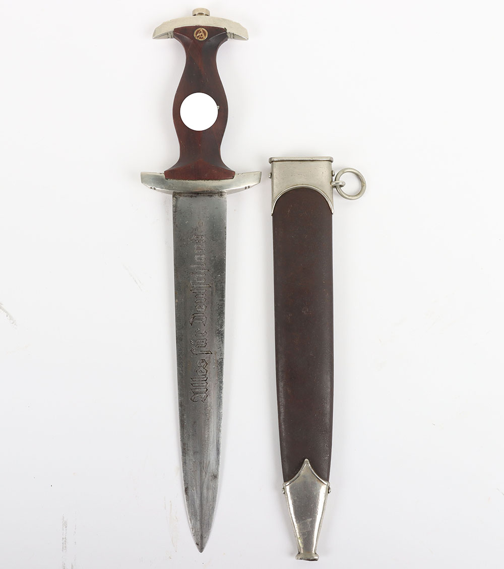 #24 – Third Reich SA (Sturmabteilung) Dress Dagger by Very Rare Maker Heinrich Krom, München