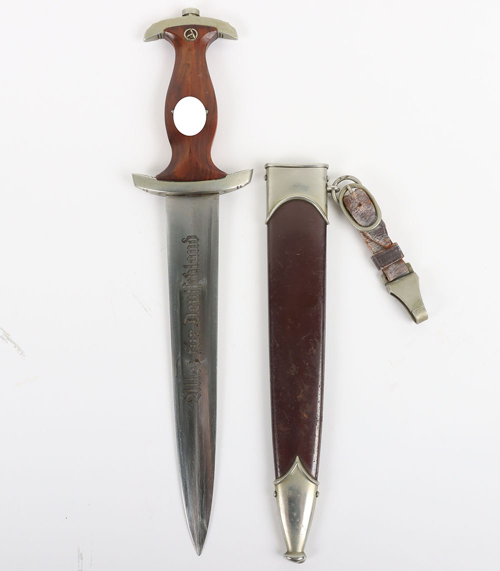 #26 – Third Reich SA (Sturmabteilung) Dress Dagger by Wilhelm Kober & Co, Suhl