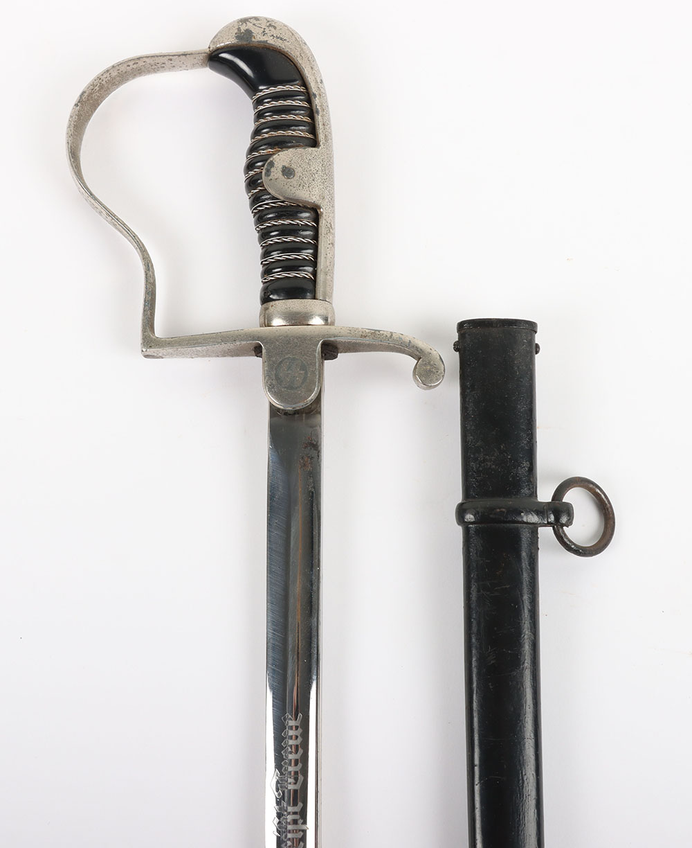 #59 – Third Reich SS (Schutzstaffel) Enlisted Ranks Sword by Carl Eickhorn, Solingen