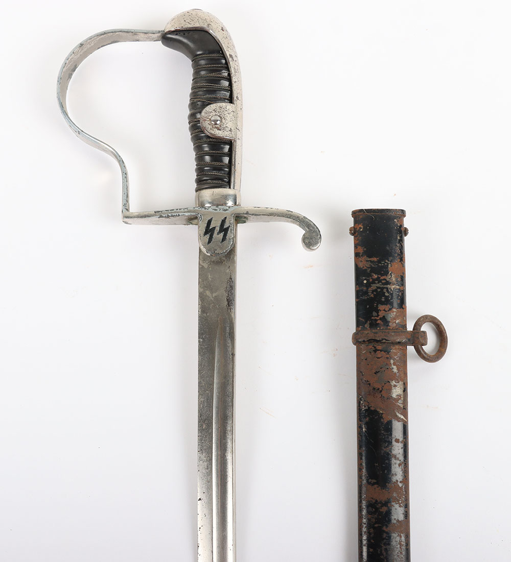 #60 – Third Reich SS (Schutzstaffel) Enlisted Ranks Sword by Ernst Pack & Söhne, Solingen