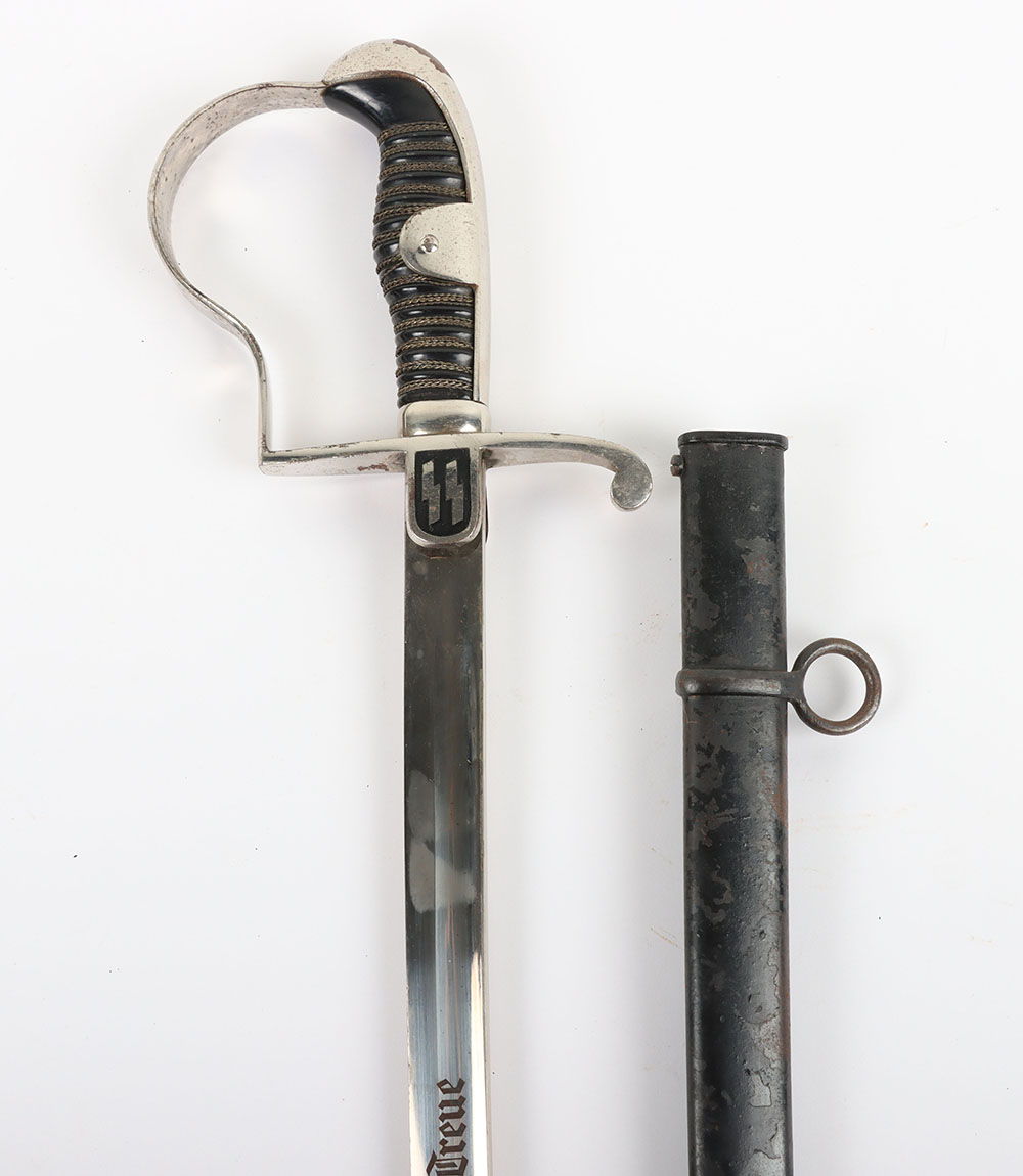 #61 – Third Reich SS (Schutzstaffel) Enlisted Ranks Sword by Carl Eickhorn, Solingen