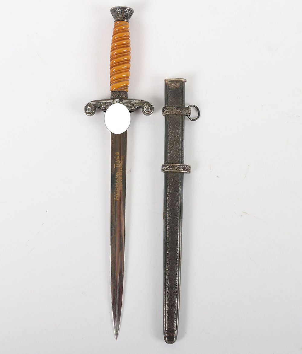 #74 – WW2 German Army Officers Miniature Dress Dagger by Alcoso, Solingen