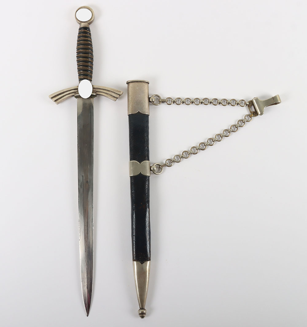 #94 – Third Reich Transitional DLV / Luftwaffe 1st Pattern Dress Dagger by J A Henckels, Solingen