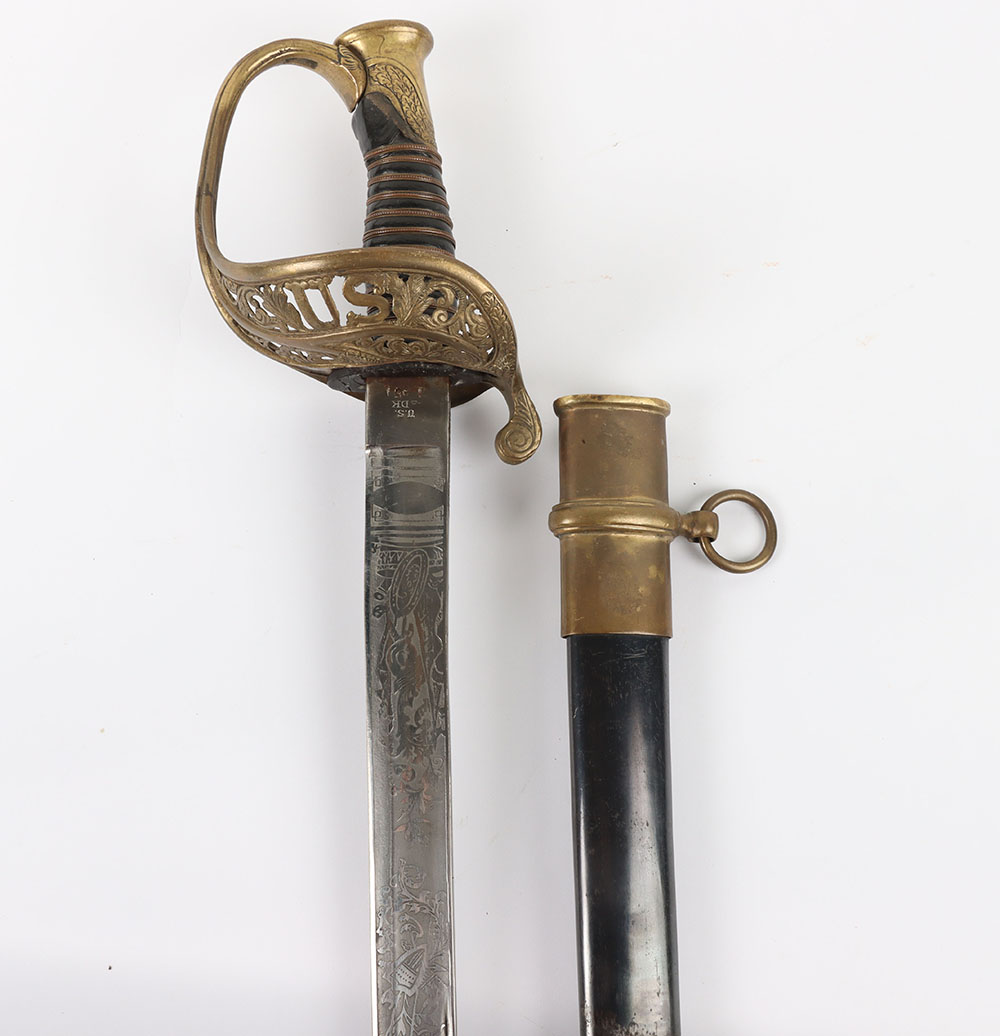 #10 – U.S. MODEL 1850 STAFF & FIELD OFFICERS SWORD