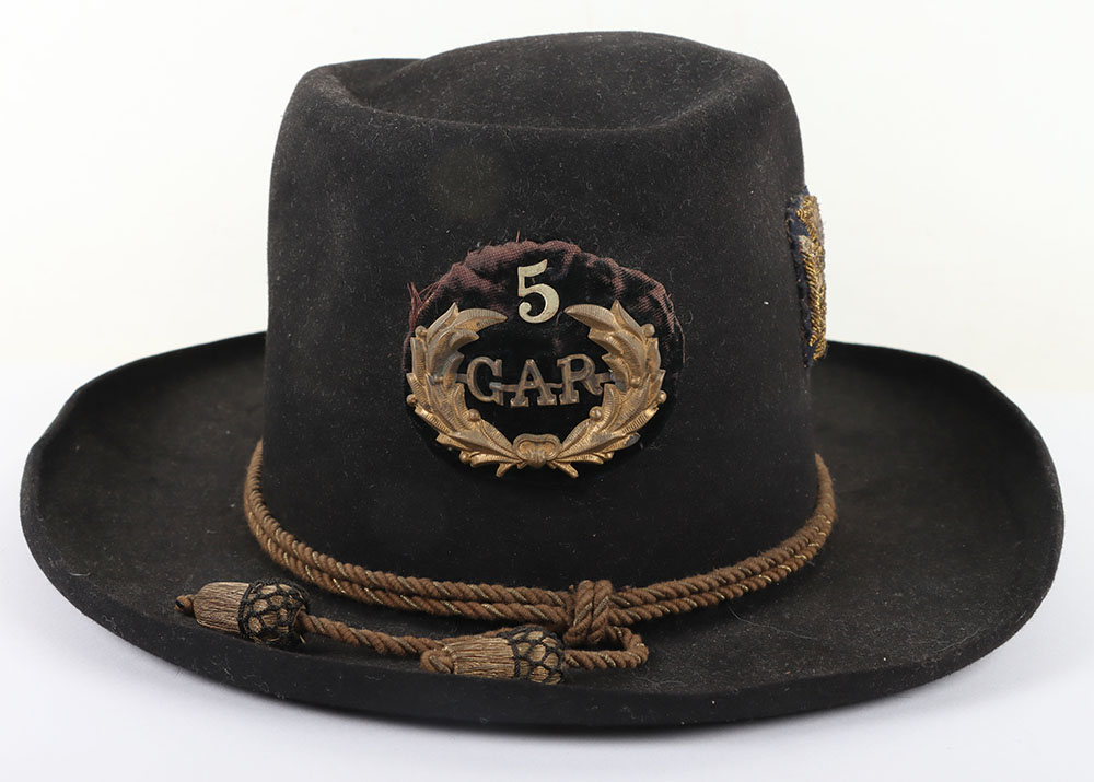 #101 – AMERICAN G.A.R. OFFICERS HAT