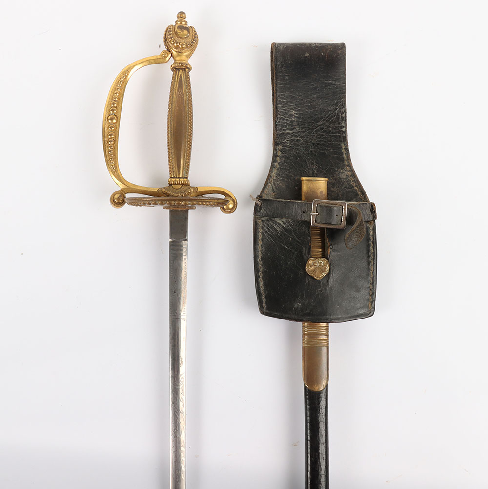 #13 – ENGLISH COURT SWORD CIRCA 1840 – 1860