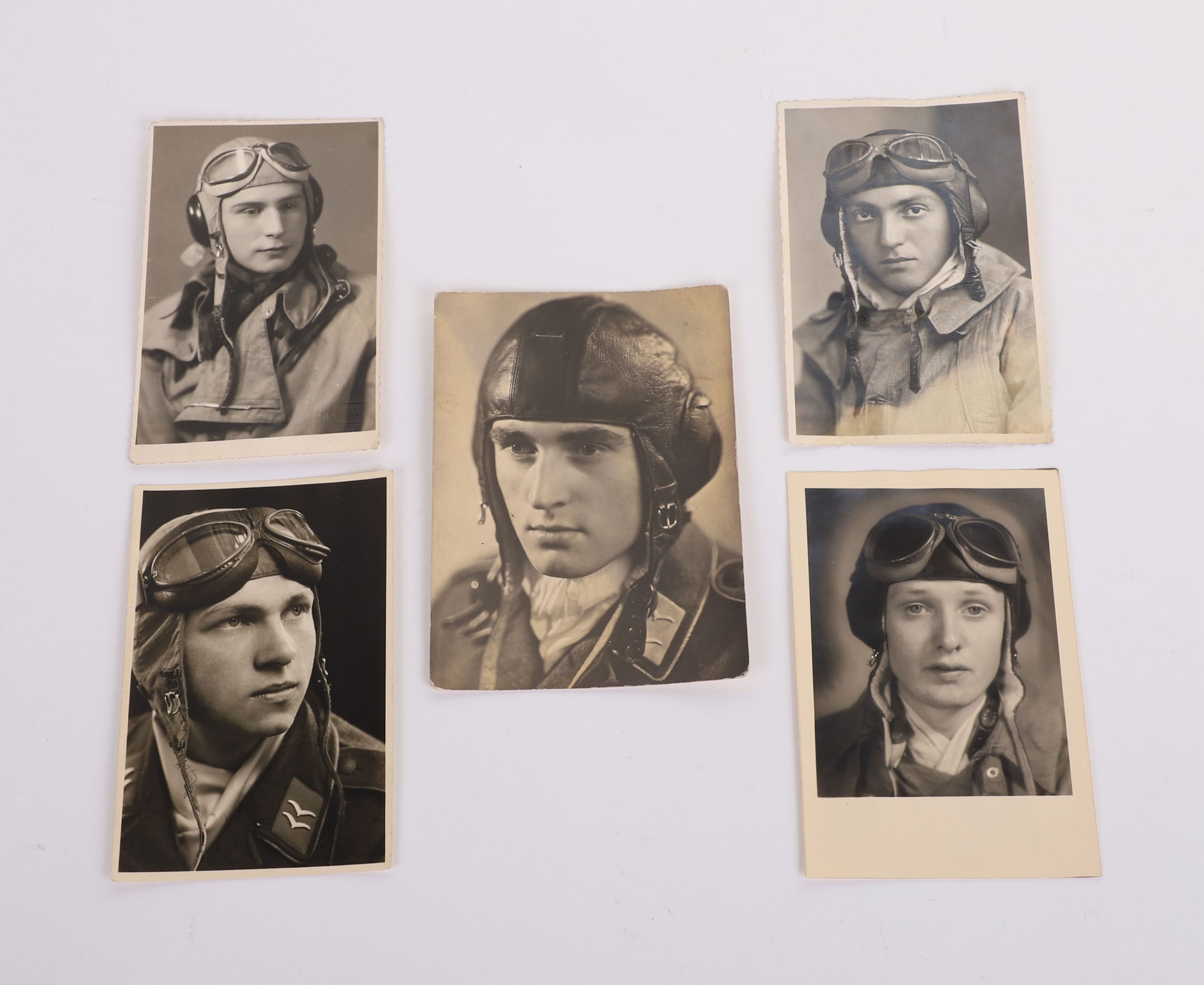 #135 – 5 LUFTWAFFE PHOTO POSTCARDS