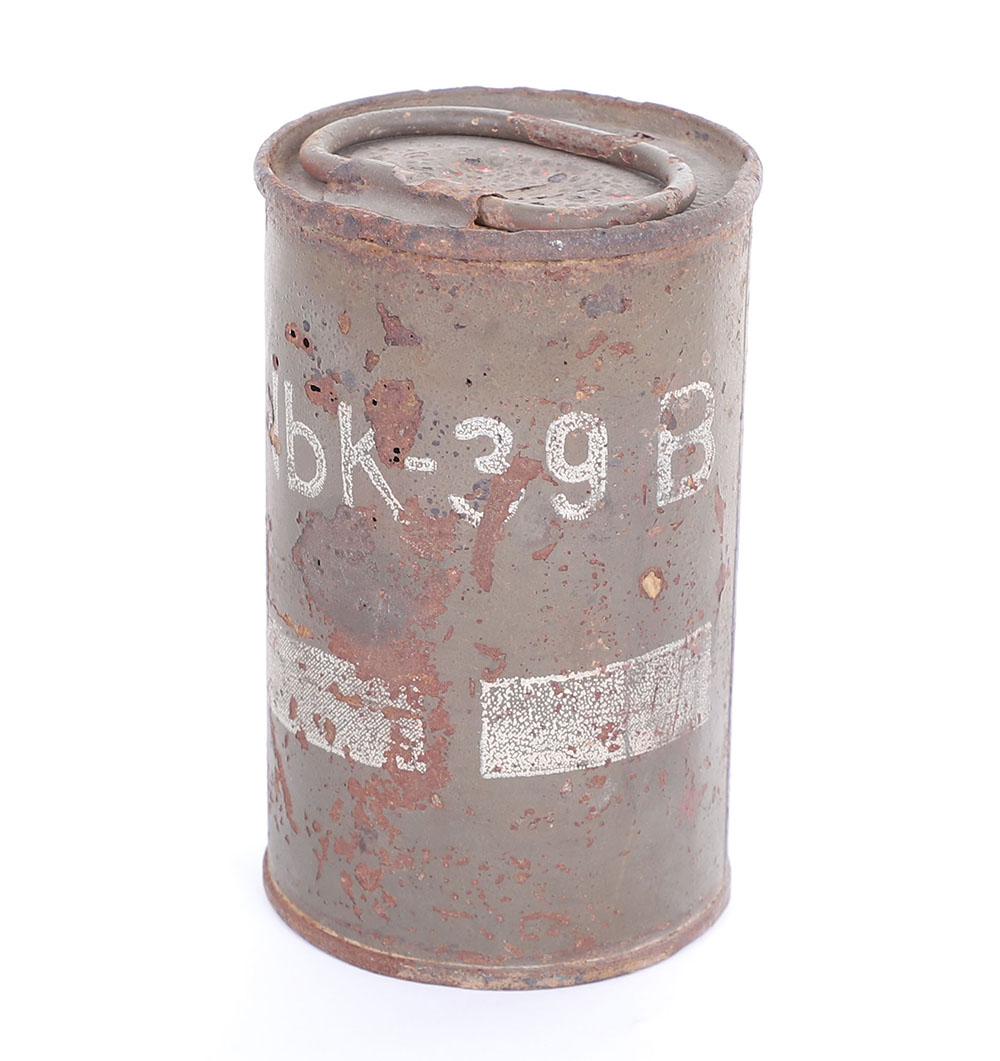 #151 – WEHRMACHT SMOKE CANNISTER ‘NBK-39 B’, AS USED ON PANZERS