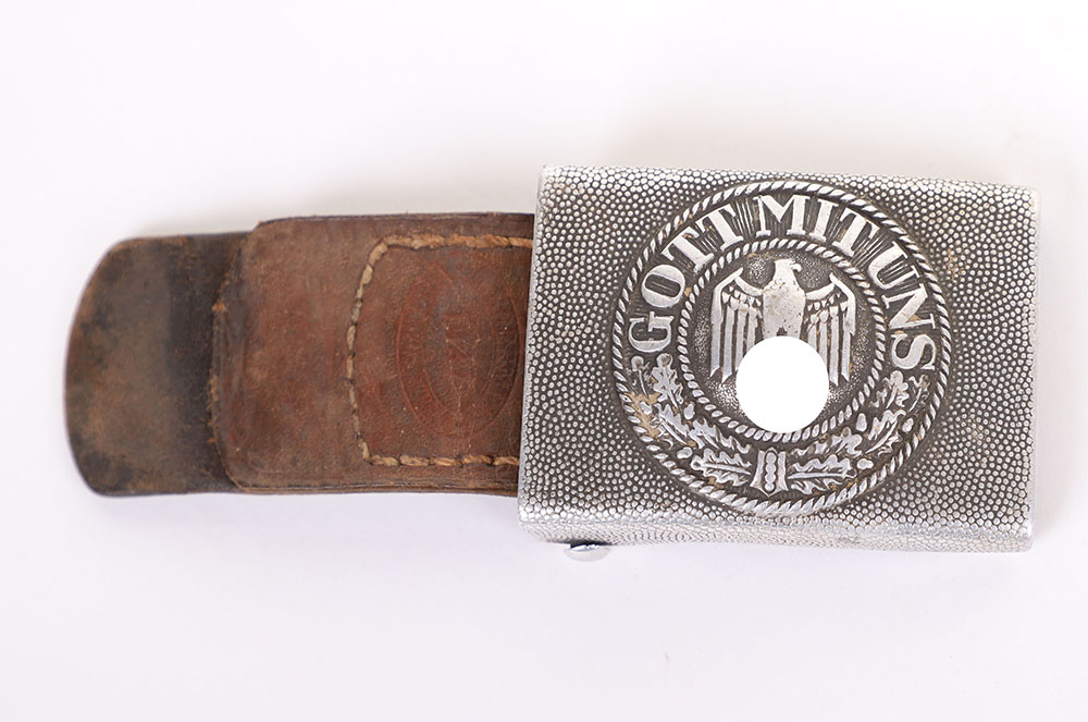 #159 – WW2 GERMAN HEER EM BUCKLE