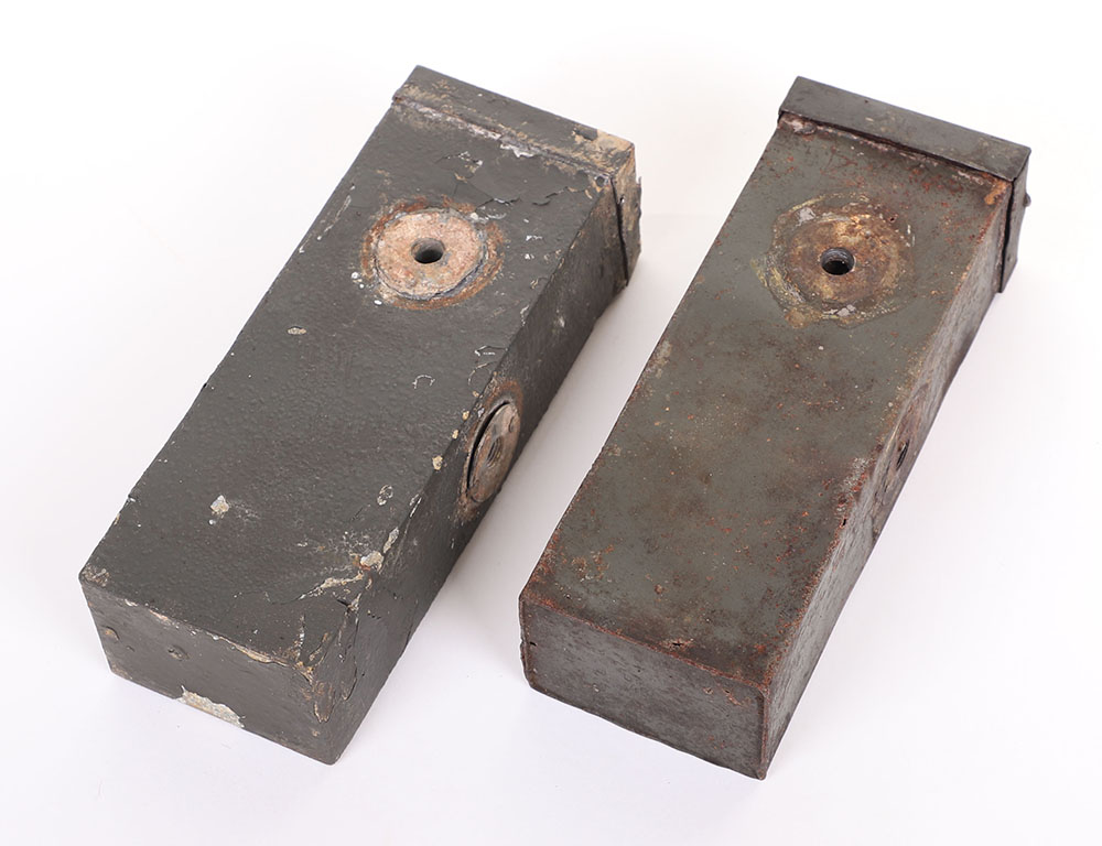 #167 – 2 WW2 GERMAN WEHRMACHT METAL BOXES