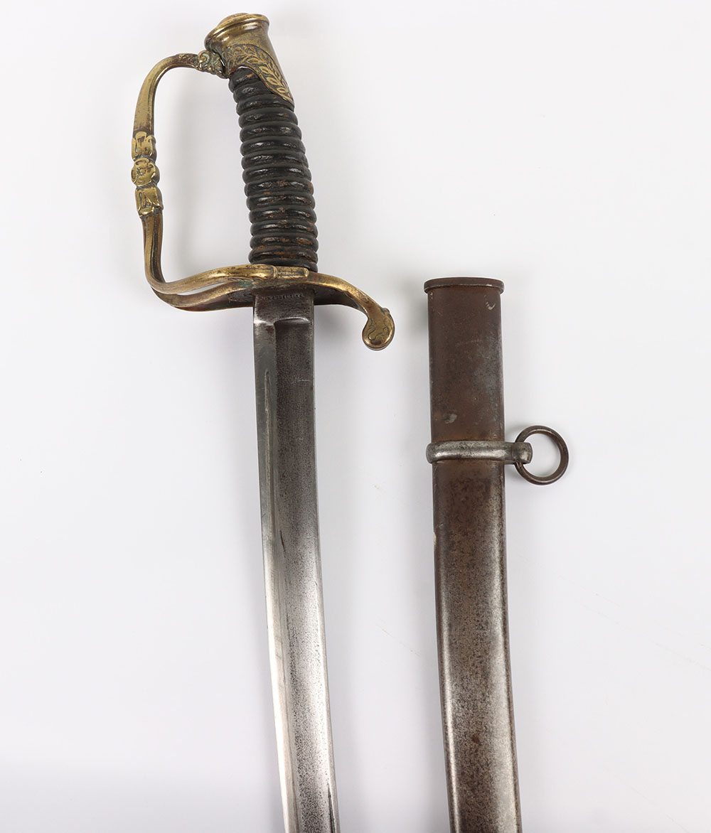 #2 – U.S. MODEL 1821 INFANTRY OFFICERS SWORD