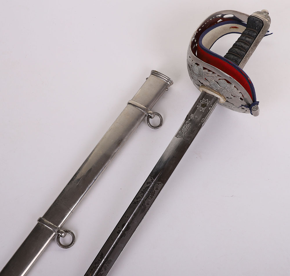 #245 – ROYAL SCOTS FUSILIERS FIELD OFFICERS SWORD BY WILKINSON