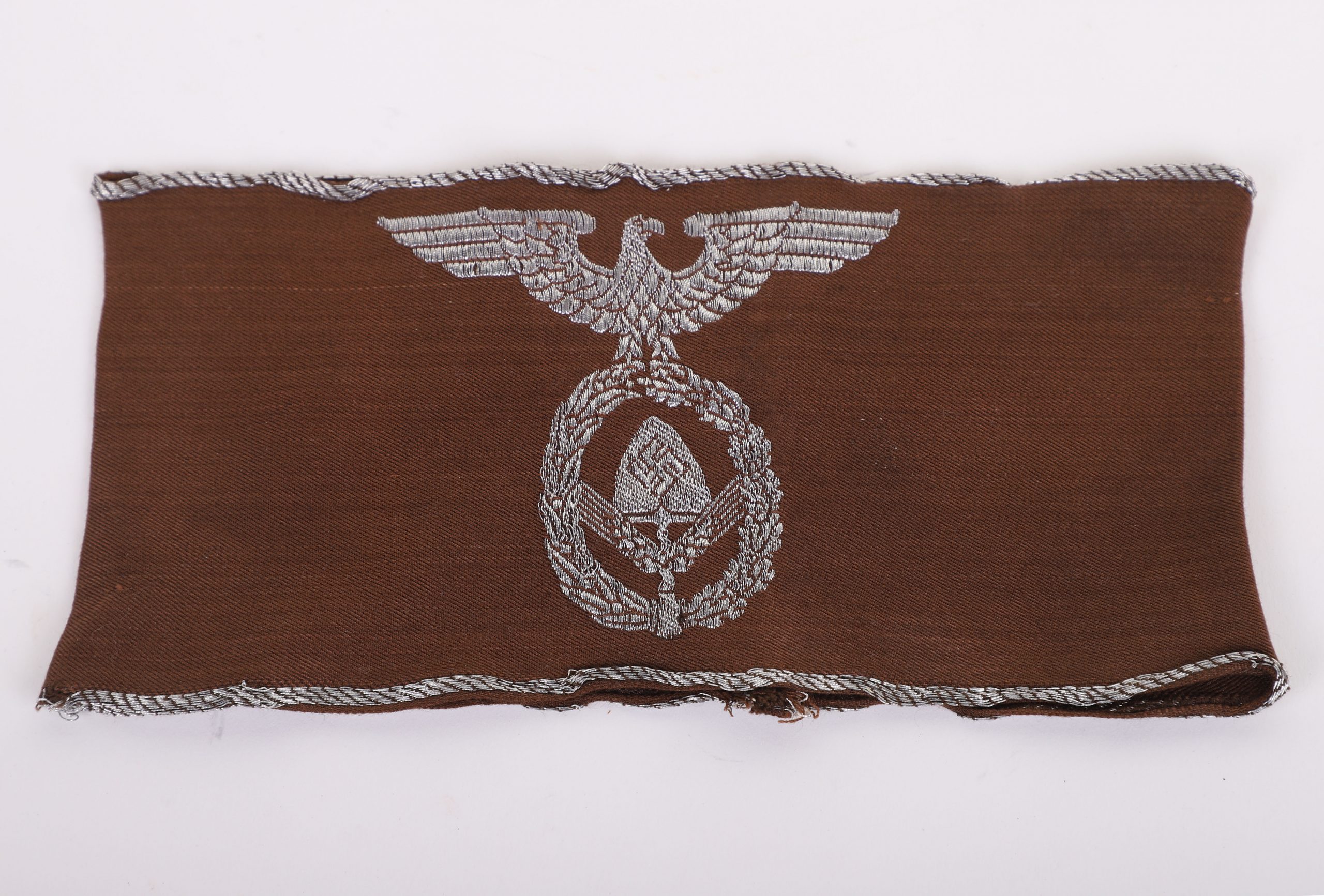 #259 – SCARCE THIRD REICH RAD (LABOUR SERVICE) OFFICERS ARMBAND