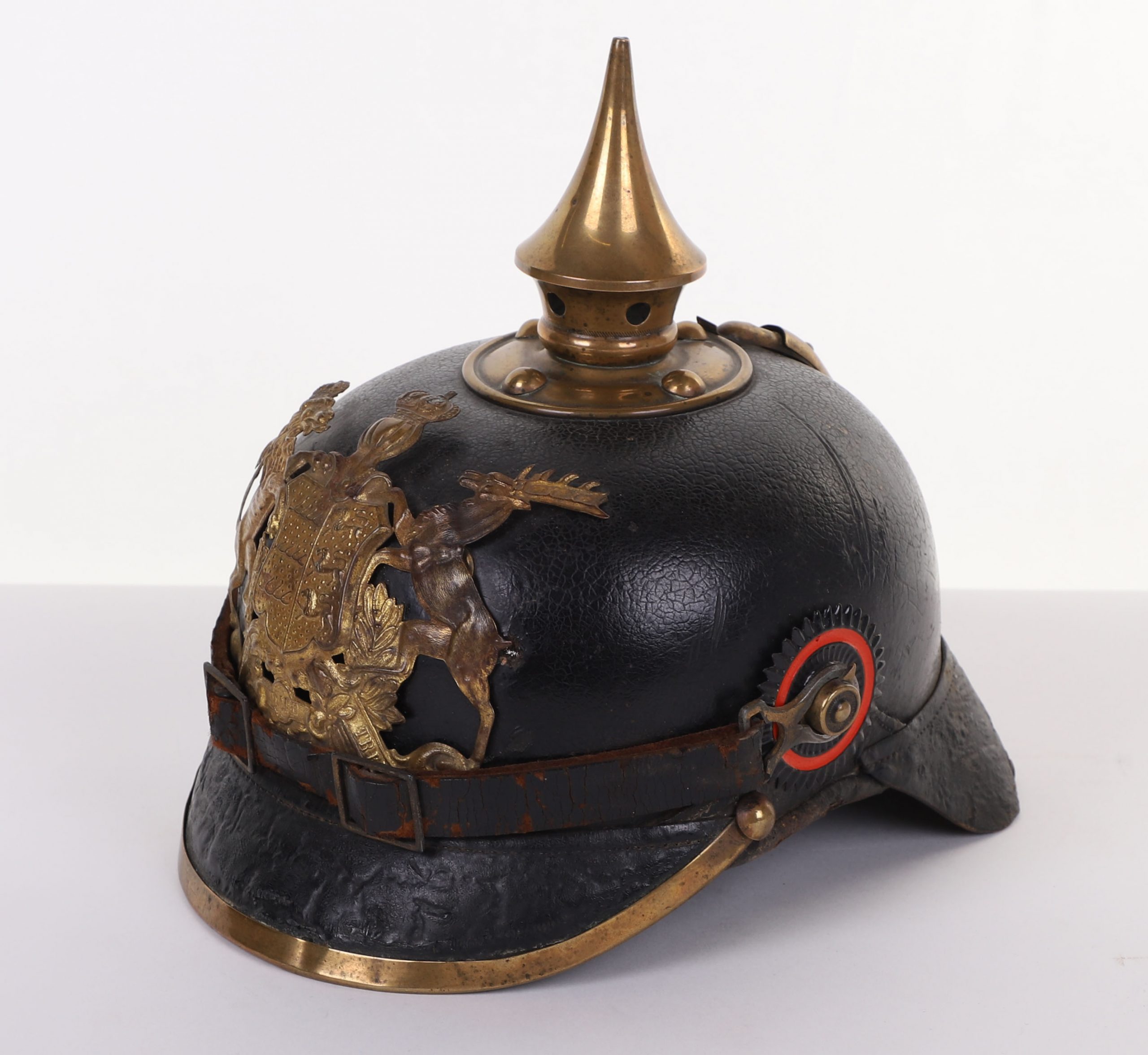 #281 – WW1 GERMAN WURTTEMBERG OTHER RANKS PICKELHAUBE