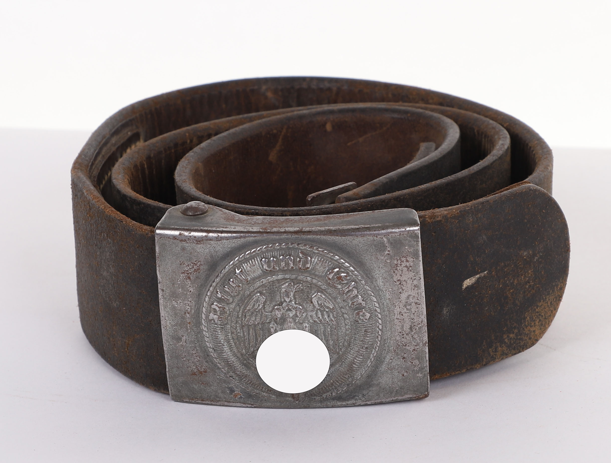 #304 – WW2 GERMAN HITLER YOUTH BELT AND BUCKLE SET