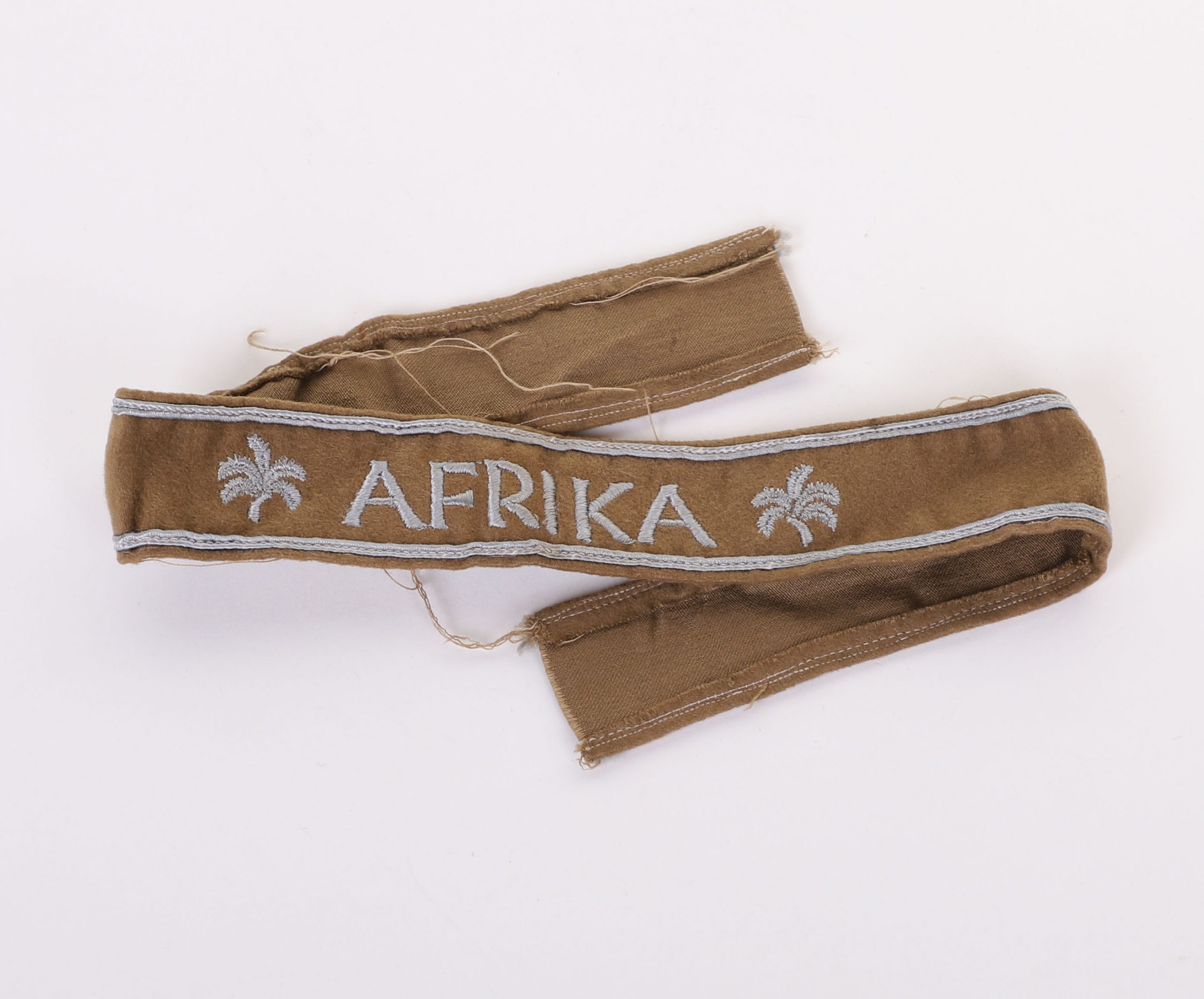 #363 – WW2 GERMAN AFRIKA CAMPAIGN CUFF TITLE