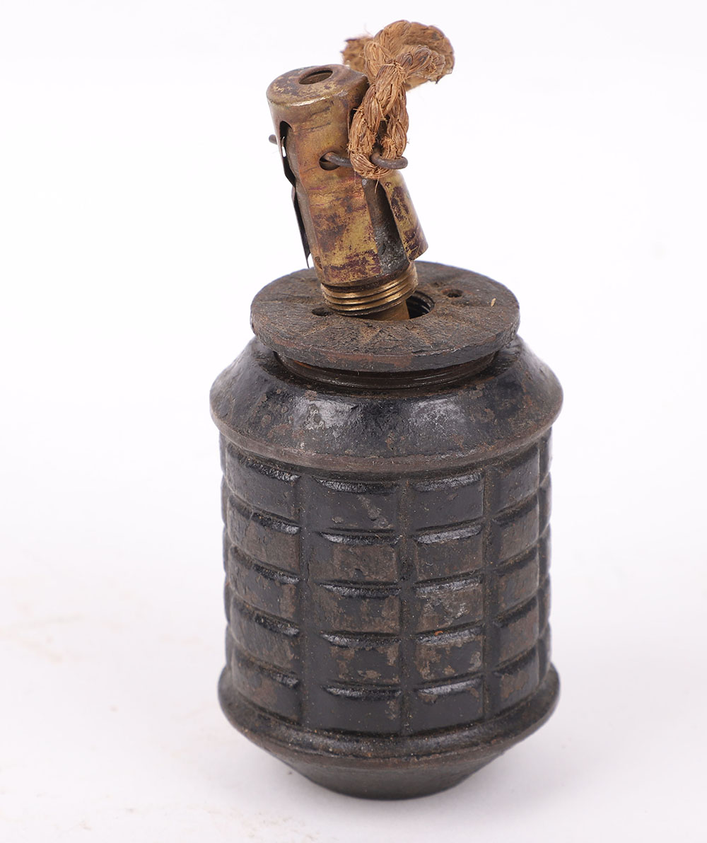 #386 – INERT WW2 JAPANESE TYPE 97 FRAGMENTATION GRENADE