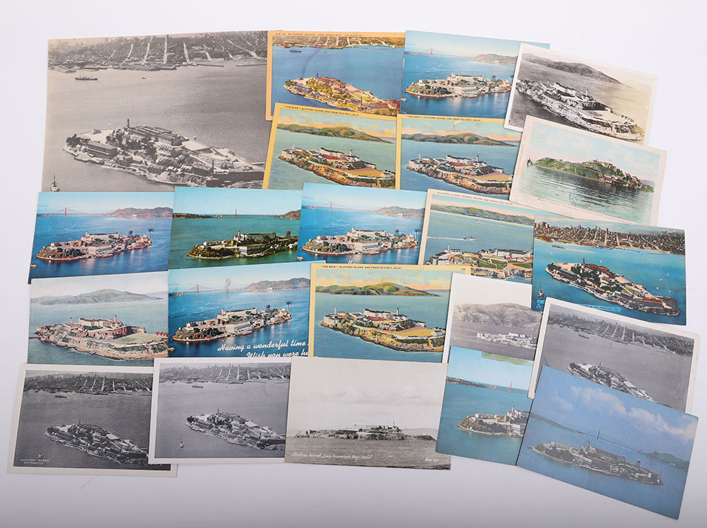 #399 – LOT OF ALCATRAZ POSTCARDS