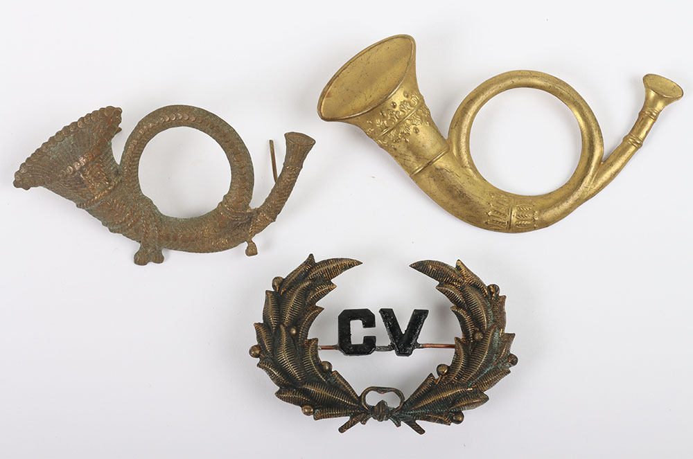 #46 – US CIVIL WAR HAT BADGE LOT