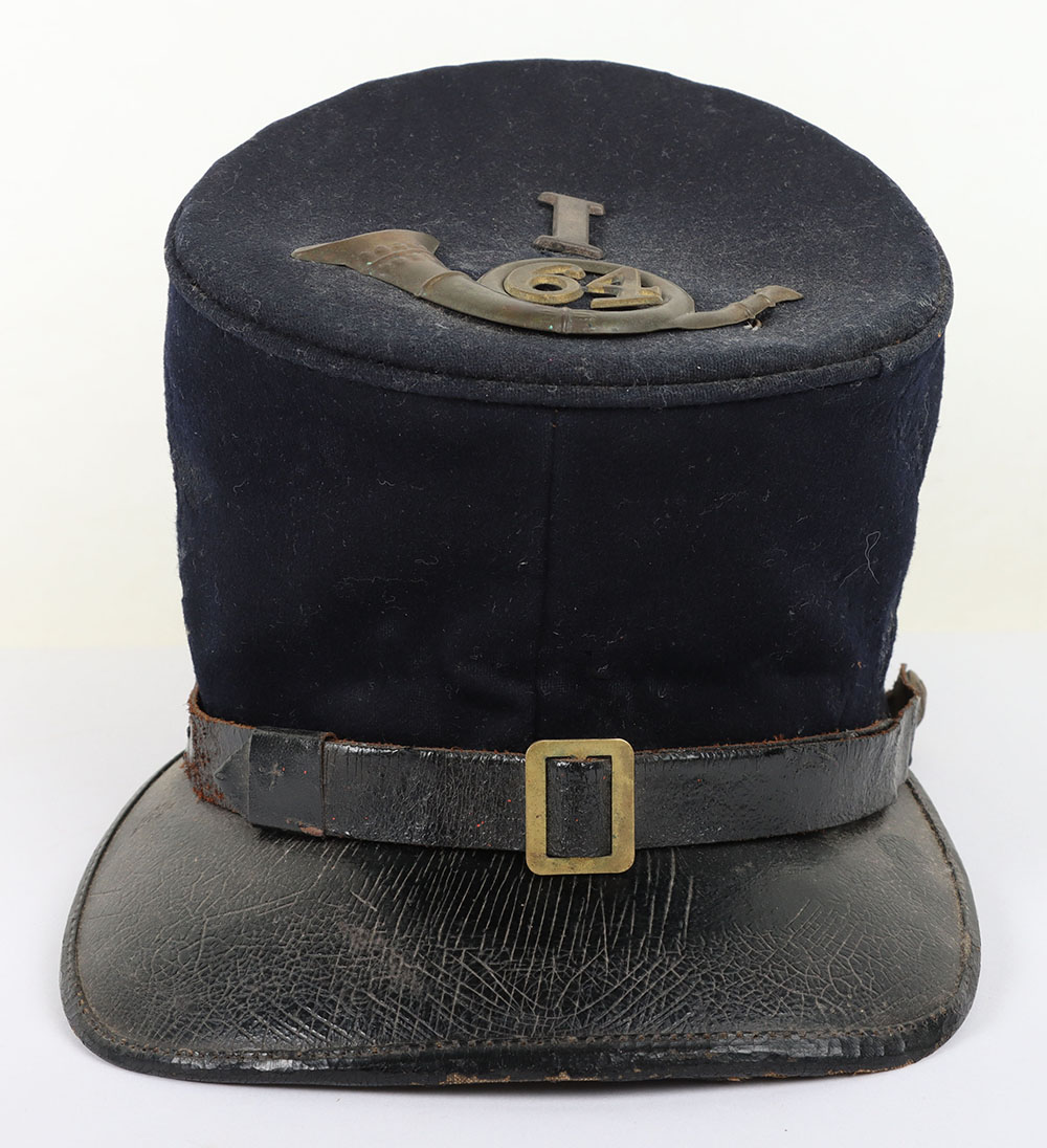 #79 – US CIVIL WAR PERIOD UNION FORAGE CAP W/ UNIT INSIGNIA