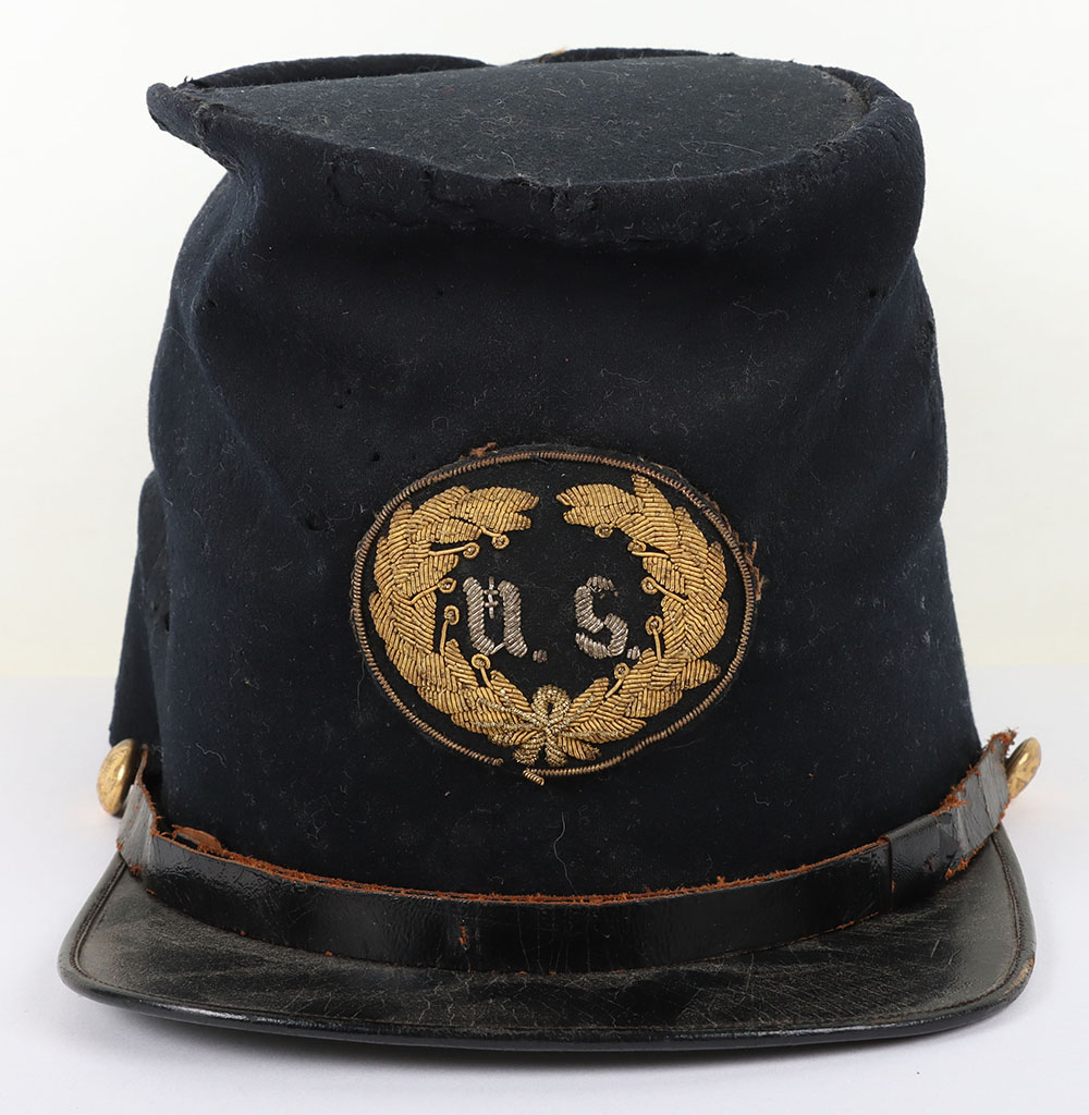 #81 – US CIVIL WAR PERIOD UNION BUMMERS CAP, OFFICERS